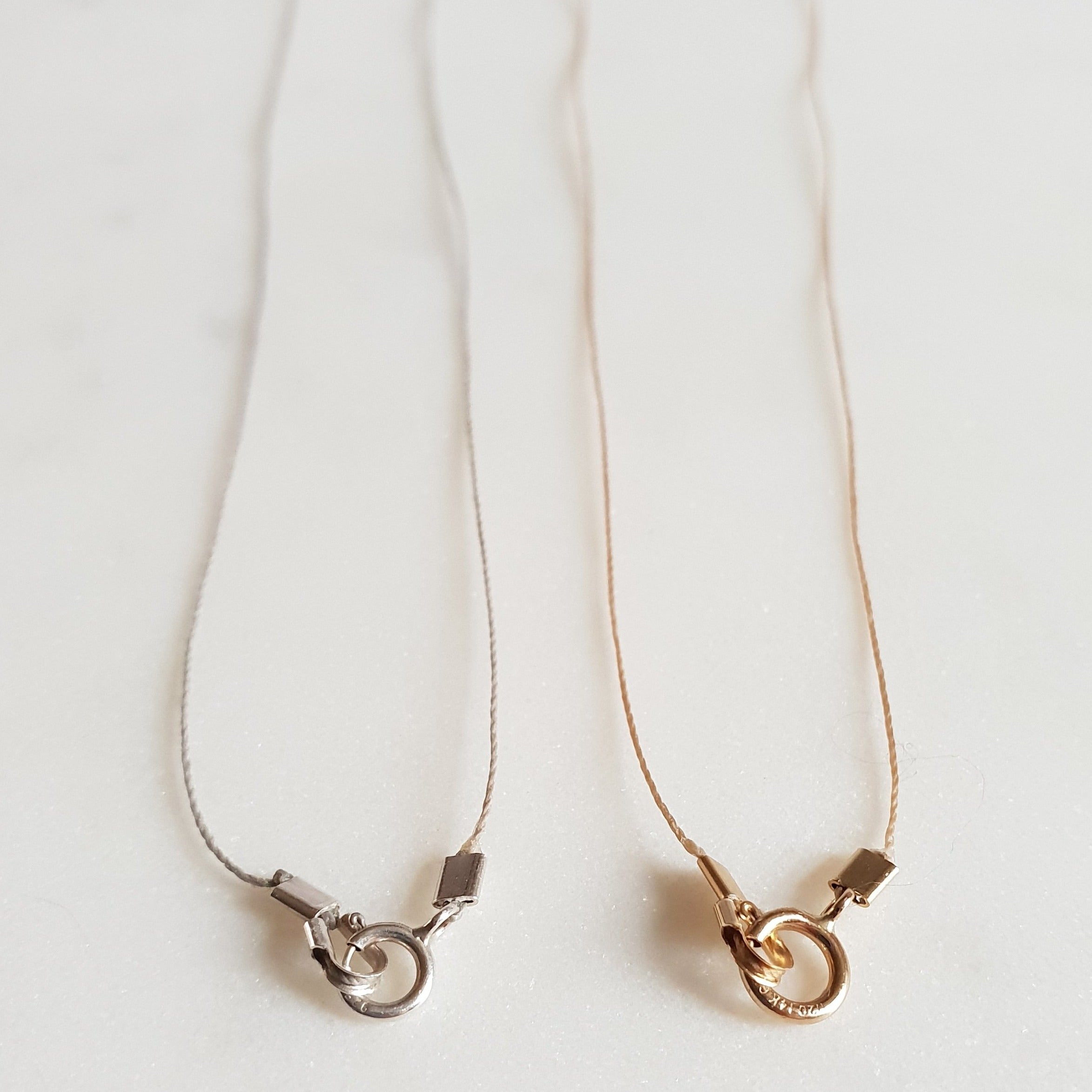 Peridot Cord Necklace