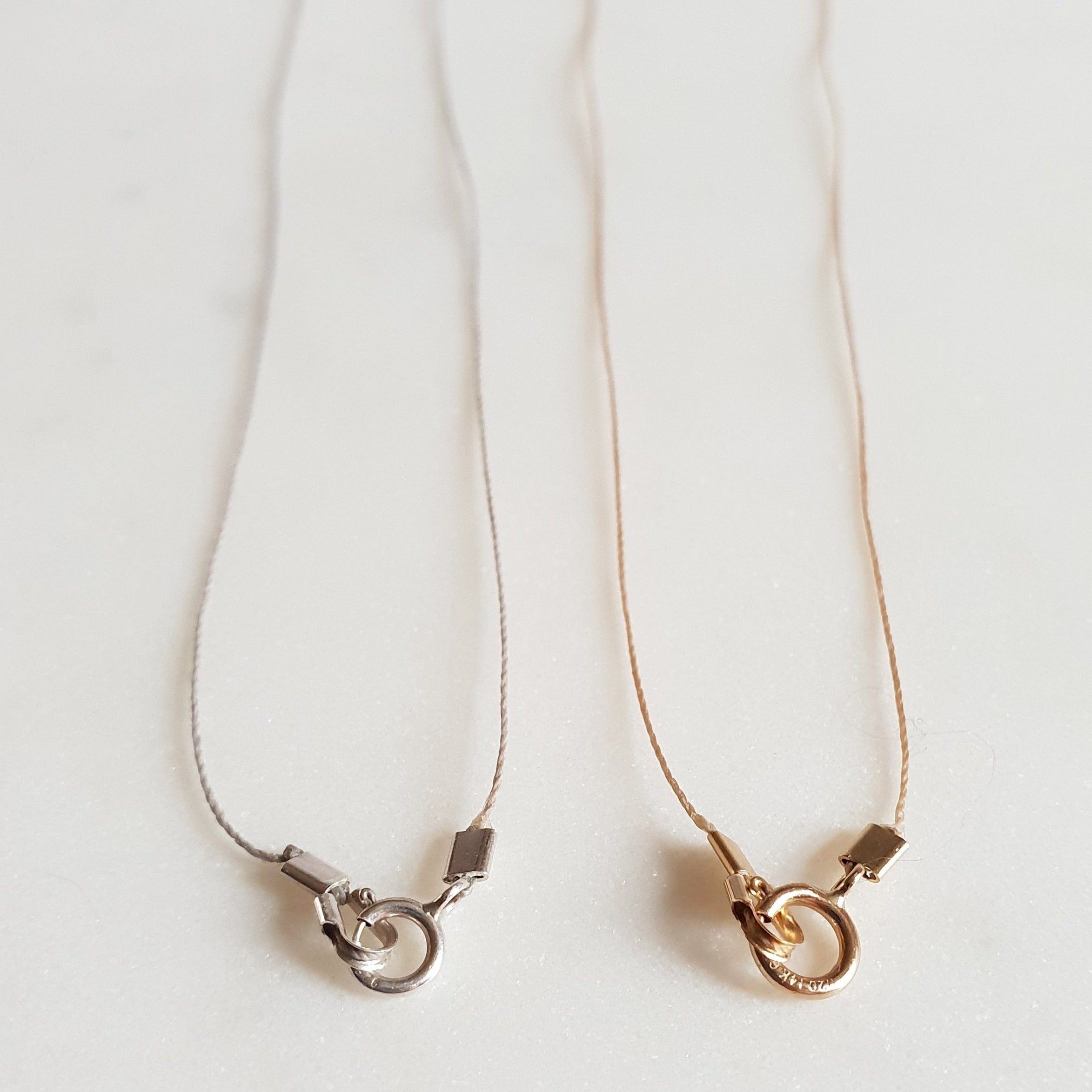 Pyrite Cord Neckace