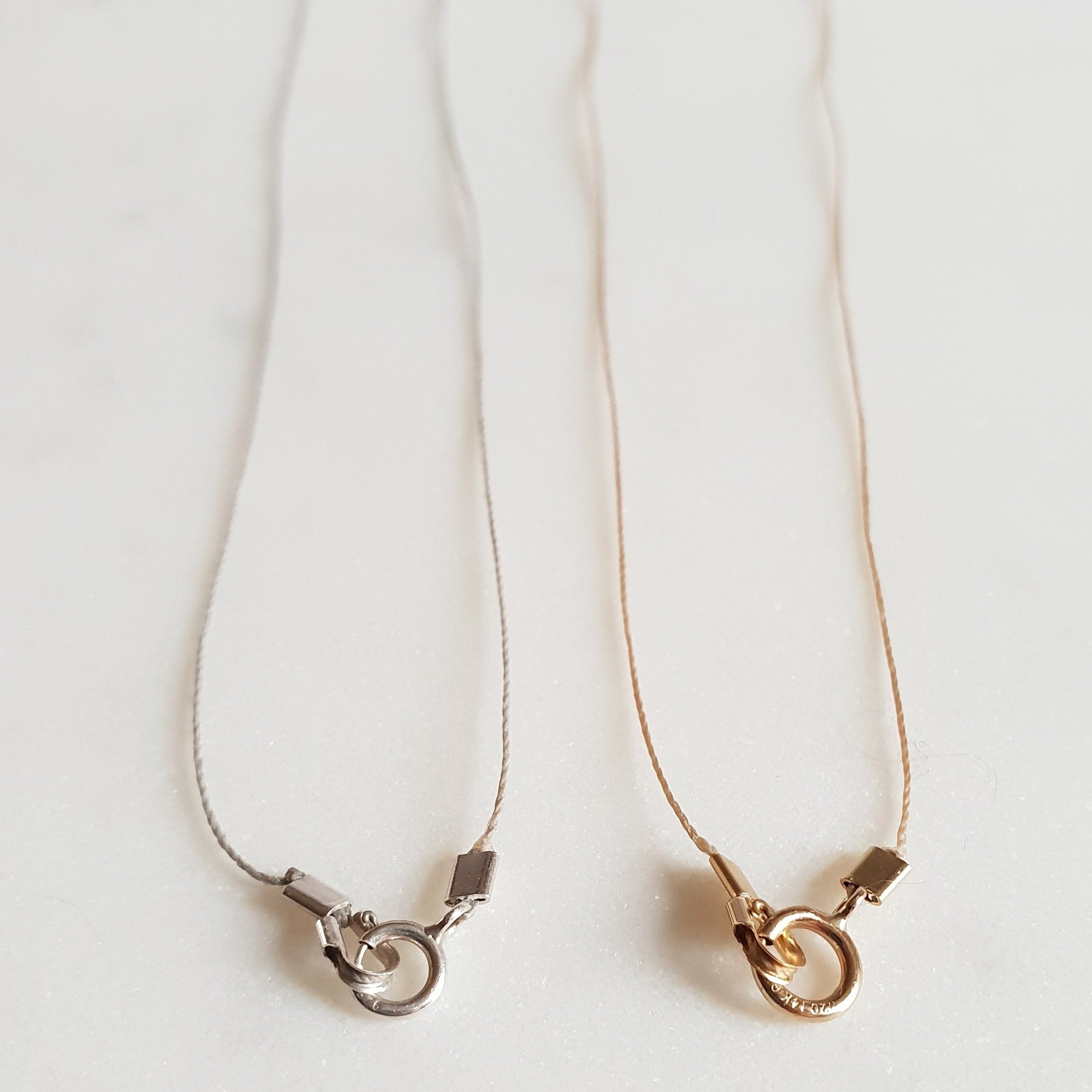 Clear Quartz Cord Necklace