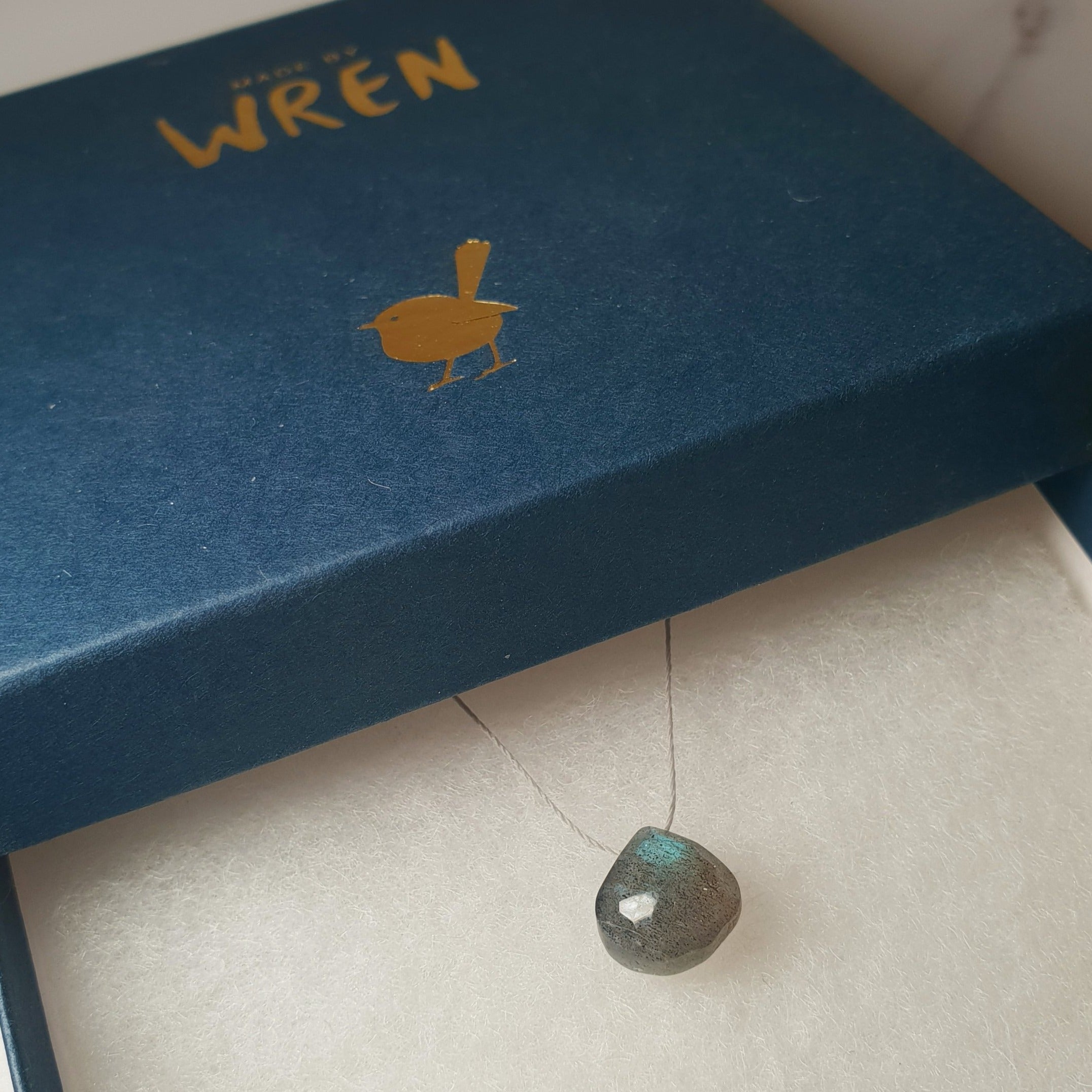 Labradorite Cord Necklace