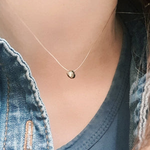 Pyrite Cord Neckace
