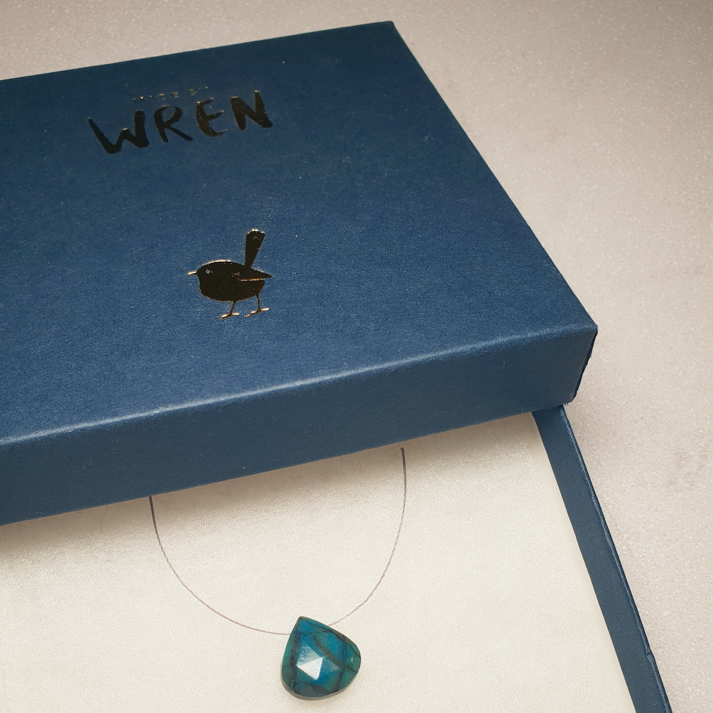 Chrysocolla Cord Necklace