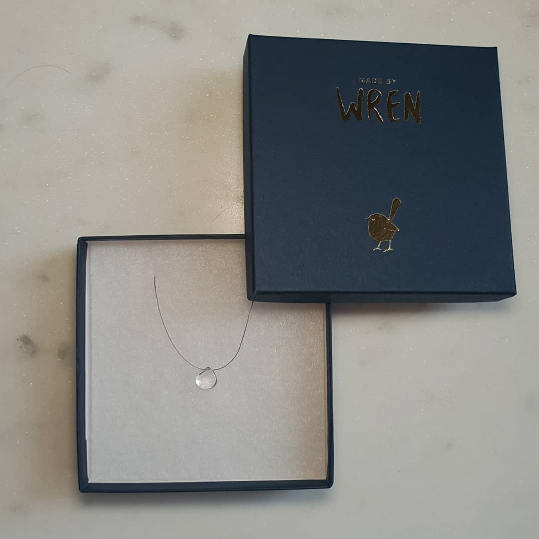 Clear Quartz Cord Necklace