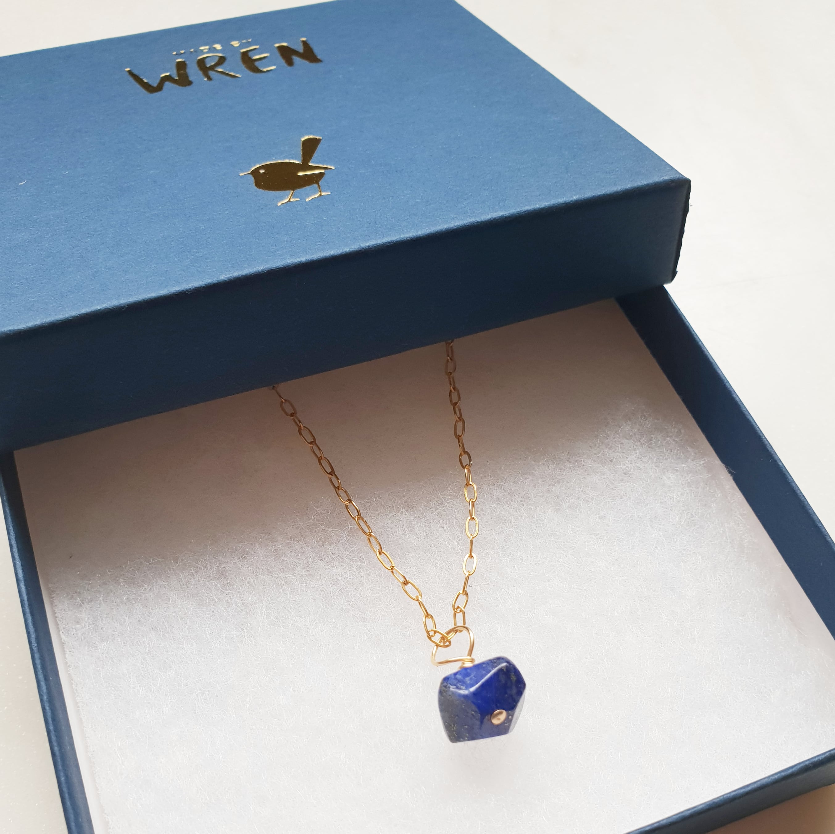 Lapis Lazuli chain necklace