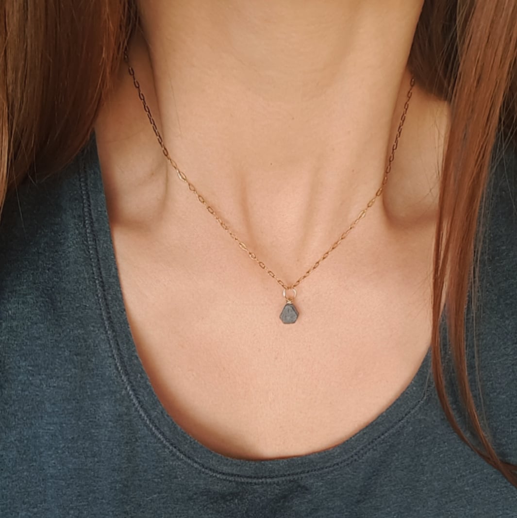 Sapphire chain necklace