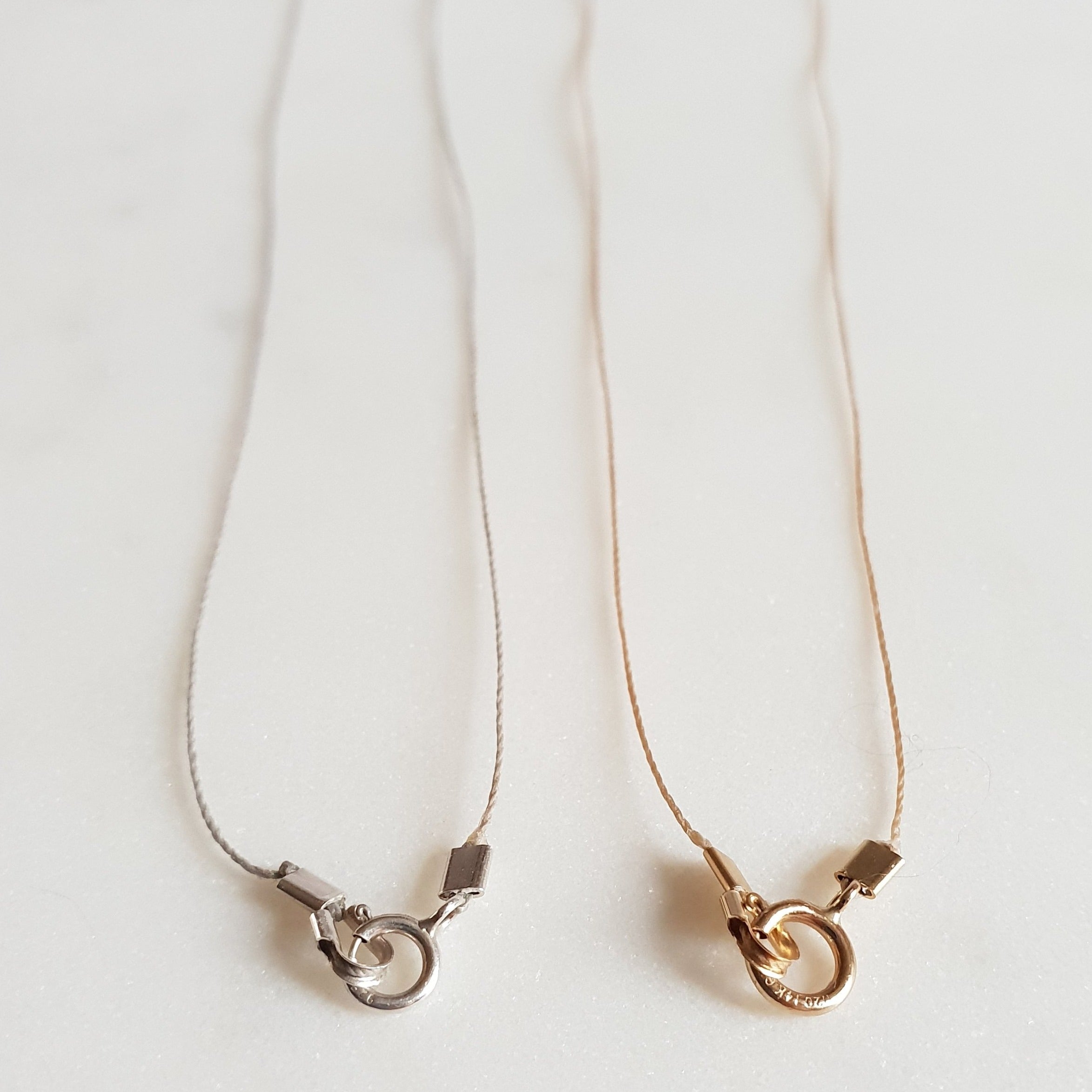 Hessonite Garnet Cord Necklace