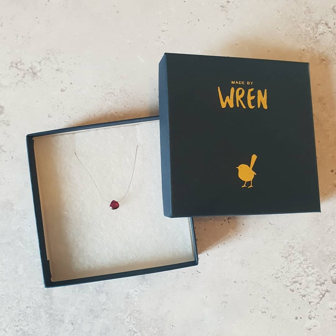 Rhodonite Garnet Cord Necklace